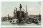 Building a Warship, Cramp's Shipyards, Philadelphia, Pa.