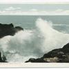 Surf at Thunder Hole, Bar Harbor, Me.