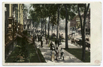 Broadway at United States Hotel, Saratoga, N.Y.