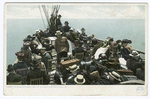 On Board Steamer, en route to Santa Catalina, Calif.