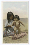 An Apache Cupid, Fort Apache, Arizona