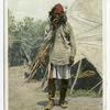 An Apache Chief in Camp, New Mexico