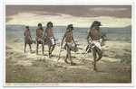 Hopi Snake Hunters returning at Sunset, Arizona