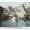 S.S. Roosevelt passing through State Street Bridge, Chicago, Ill.