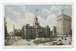 City Hall and Majestic Building, Detroit, Mich.