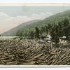 A Log Jam on the Connecticut River, Connecticut