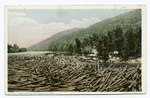 A Log Jam on the Connecticut River, Connecticut