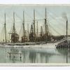 Five Mast Schooner "Paul Palmer," Portsmouth, N.H.