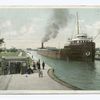 Entering Poe Lock, Sault Ste. Marie, Mich.