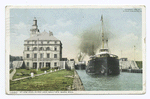 At Low Level, Poe Lock, Sault Ste. Marie, Mich.