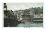P.L.&E. Railway Station and Mount Washington, Pittsburgh, Pa.