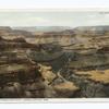 West from Hopi Point, on Santa Fe, Grand Canyon, Ariz.