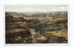West from Hopi Point, on Santa Fe, Grand Canyon, Ariz.