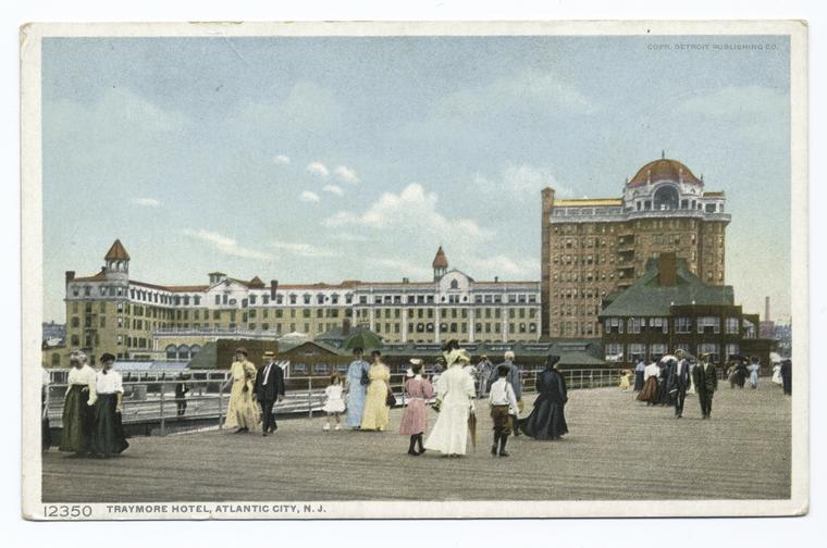 Traymore Hotel, Atlantic City, N. J. - NYPL Digital Collections