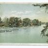 River and Boat House, Genesee Valley Park, Rochester, N. Y.