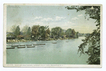 River and Boat House, Genesee Valley Park, Rochester, N. Y.