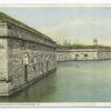 Moat and Ramparts, Fortress Monroe, Va.