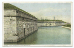 Moat and Ramparts, Fortress Monroe, Va.