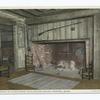 Fireplace in Living Room, Paul Revere House, Boston, Mass.