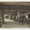 The Porch, Old Faithful Inn, Yellowstone Ntl. Park. Wyo.