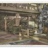 Fireplace, Stairway in Lobby, Old Faithful Inn, Yellowstone Ntl. Park. Wyo.