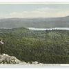 Seventh Lake and Seventh Lake Mountain, Fulton Chain, Adirondack Mountains, N.Y.