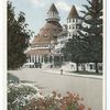 Entrance to Hotel Del Coronado, Coronado Beach, Calif.