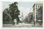 Tremont Street and the Mall, Boston, Mass.