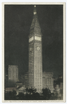 Metropolitan Life Insurance Building at Night, New York, N.Y.