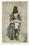 Santo Domingo Buck in Corn Dance Costume, Pueblo Santo Domingo, N.M.