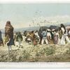 Religious Procession Leaving the Church, Pueblo Santo Domingo, N.M.