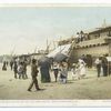 Street Scene on Day of Corn Dance, Pueblo Santo Domingo, N.M.