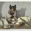 Hopi Maiden Grinding Corn, Arizona