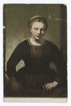 Portrait of a Girl, Rembrandt Van Ryn
