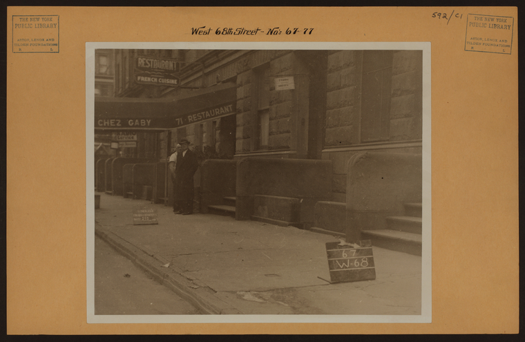 Manhattan: 68th Street (West) - Columbus Avenue - NYPL Digital Collections