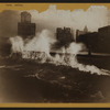 Manhattan: Battery Park - [Shore and skyline.]