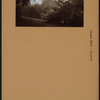 Manhattan: Central Park - [View in the park showing the roof of Arsenal Building.]