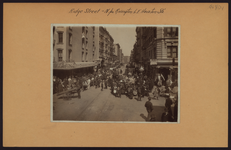 Manhattan: Ridge Street - Rivington Street - NYPL Digital Collections