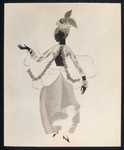 Costume design by Vincente Minnelli for the revue At Home Abroad