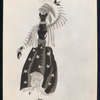 Costume design by Vincente Minnelli for the revue At Home Abroad