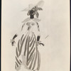 Costume design by Vincente Minnelli for the revue At Home Abroad