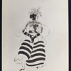 Costume design by Vincente Minnelli for the revue At Home Abroad