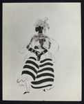 Costume design by Vincente Minnelli for the revue At Home Abroad