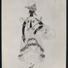 Costume design by Vincente Minnelli for the revue At Home Abroad
