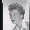 Publicity photo of Nancy Kelly in the stage production The Bad Seed (touring cast)
