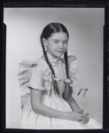 Publicity photo of Kimetha Laurie in the stage production The Bad Seed (touring cast)