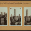 General view - [Manhattan - South Street - Seaman's Church Institute (North) - Panoramic view of Wall Street financial structures.]