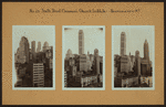General view - [Manhattan - South Street - Seaman's Church Institute (North) - Panoramic view of Wall Street financial structures.]