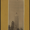 Airships - [Naval airship "Akron" flying over 60 Wall Street Tower.]