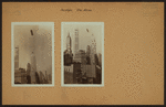 Airships - The "Akron" - [U.S. Navy airship over 60 Wall Street Tower.]
